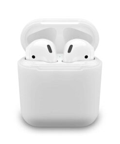כיסוי סיליקון איירפודס 2 Airpods לבן