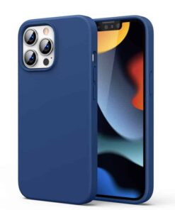 כיסוי סיליקון כחול אייפון 13 פרו מקס