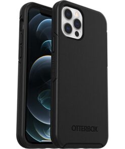 כיסוי שחור  OtterBox Symmetry לאייפון 12