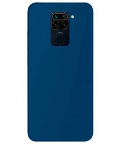 כיסוי סיליקון כחול לשיואמי Redmi Note 9