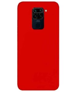 כיסוי סיליקון אדום לשיואמי Redmi Note 9